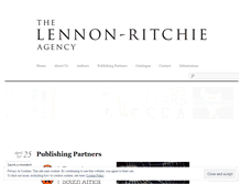 Tablet Screenshot of lennonliterary.com